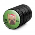 Frenchie Ho Tire Rim Wheel Aluminum Valve Stem Caps