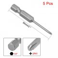 Uxcell 5 Pcs 2mm Ph1 Magnetic Phillips Screwdriver Bits 1 4 Inch Hex Shank 2-inch Length S2 Power Tool