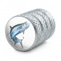 Tarpon Fishing 5 Valve Stem Caps For Tire Rim Wheel Aluminum