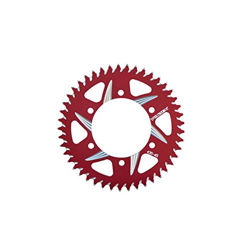 838zr-45 Red 45 Tooth Rear Sprocket Lightweight Cat5 Aluminum Racing For Sport Motorcycles Cnc Manufactured With Unique Design