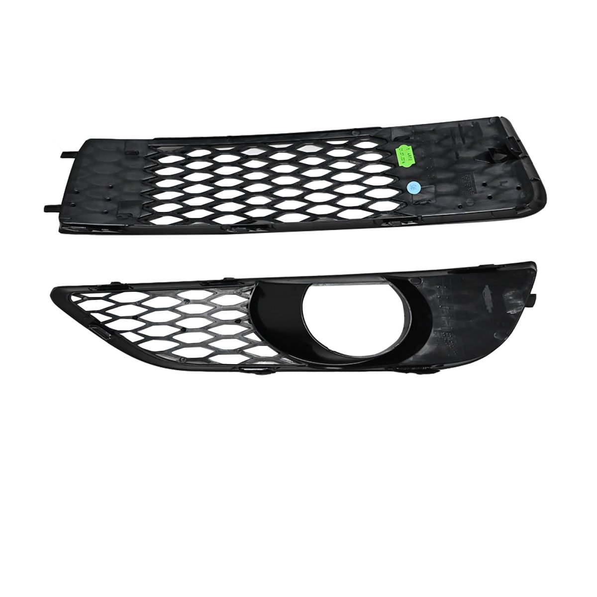 4pcs Front Bumper Fog Light Bezel Trim Grill Set For Audi Q7 2010 2011 2012 2013 2014 2015 Replace 4l0807675c 4l0807676c