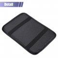 Uxcell 1pcs 30x21cm 11 81 X8 27 Universal Car Armrest Box Cover Pad Booster Pads Cushion Comfortable Black