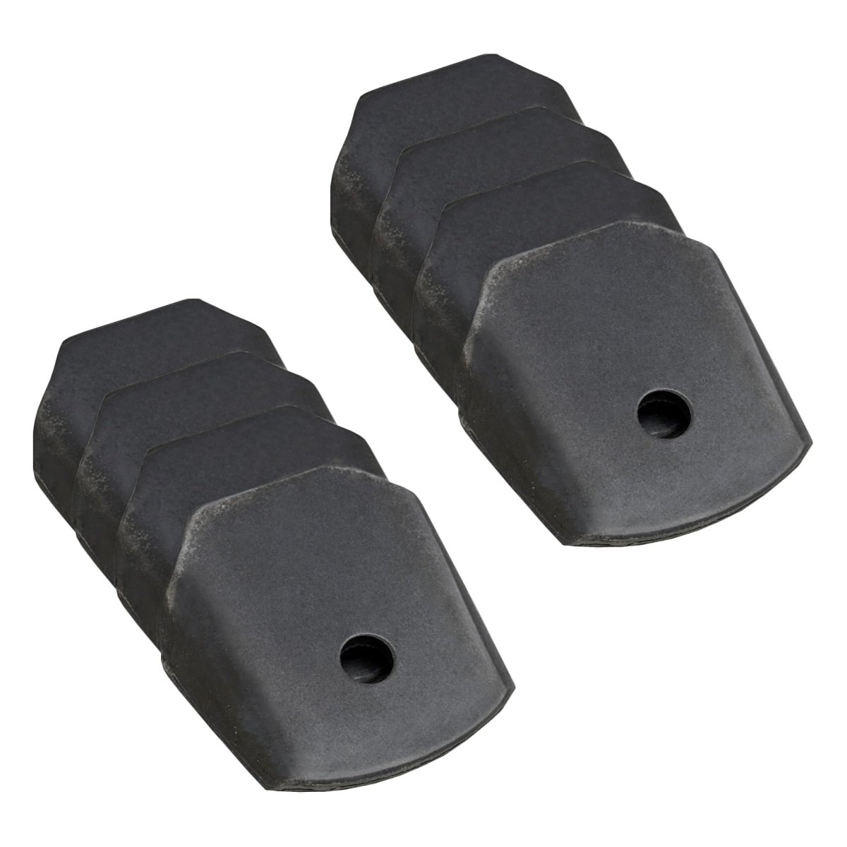 Trick Tabs Weld On Universal 1 4 Hole 8 Thick 1-3 X Heavy-duty Steel For Shock Mounts Trailers Roll Cages More Pack