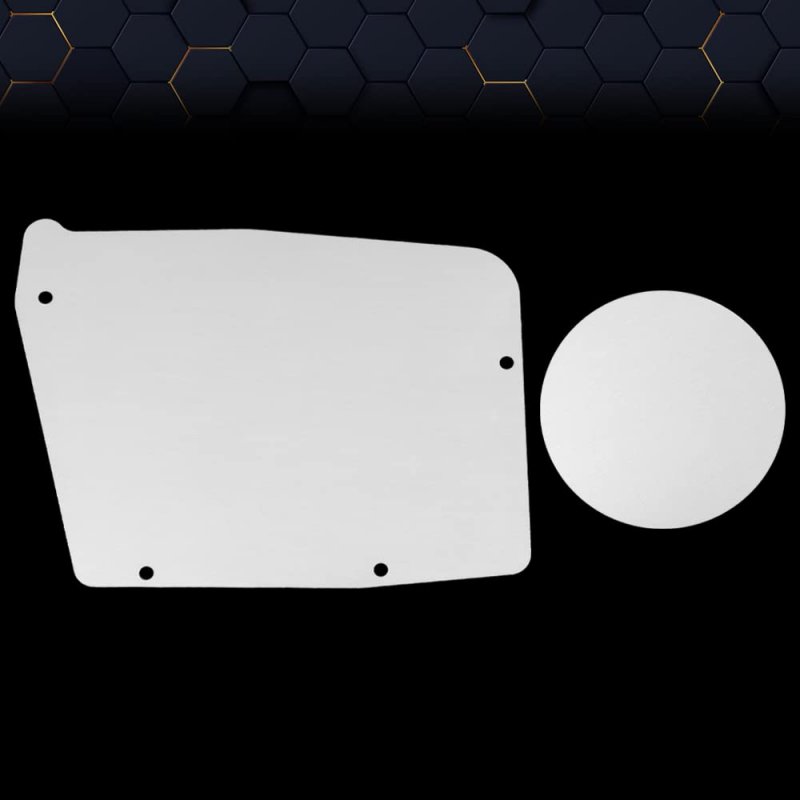 Truck A C Delete Panel Plate For Chevy 2nd Gen C10 C20 C30 Blower 67-72 No Holes White
