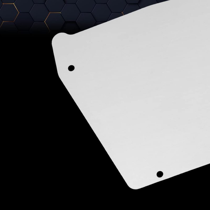 Truck A C Delete Panel Plate For Chevy 2nd Gen C10 C20 C30 Blower 67-72 No Holes White