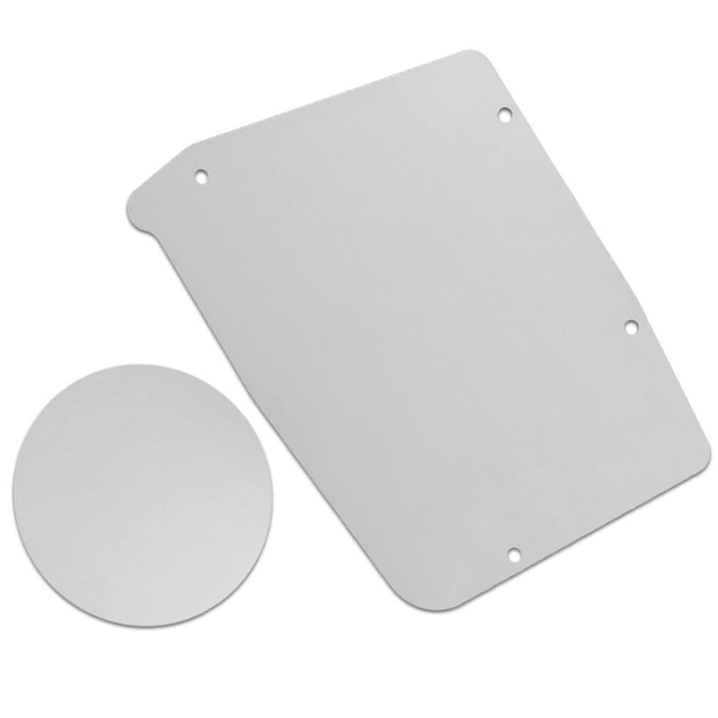 Truck A C Delete Panel Plate For Chevy 2nd Gen C10 C20 C30 Blower 67-72 No Holes White