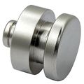 Satin Nickel Foot Knob For Jewelry Box 1 2 Diameter 