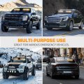 Xridonsen 2x 17 Inch Emergency Dash Strobe Lights For Trucks Interior Front Rear Windshield 40 Led Amber White Safety Flashing