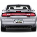 Ipick Image Made For Dodge Charger R T Classic Black Real 3k Carbon Fiber Glossy Finish License Plate Frame