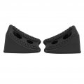 Wheel Chocks 2pcs Car Antislip Block Rubber Tyre Slip Stopper Alignment