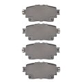 Disc Brake Pads For Toyota Crown 2023 2024 2025 2026 Ceramic Mechanical Pad Wear Sensor 1 87 In Inner Height Front 