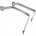 A-premium Set Of 2pcs Fuel Tank Straps Compatible With Lexus Gx470 7l Toyotarunner 2003-2009 4 0l 4 Dohc Gray Color Replace For