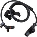 Aip Electronics Abs Anti-lock Brake Wheel Speed Sensor Compatible With 2005-2010 Dodge Mitsubishi Front Right Passenger Side