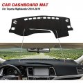 Cartist Custom Fit For Dash Cover Mat Toyota Highlander 2014-2019 Accessories Suede Dashboard Nonslip Protector Sunshade No