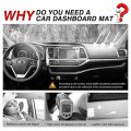 Cartist Custom Fit For Dash Cover Mat Toyota Highlander 2014-2019 Accessories Suede Dashboard Nonslip Protector Sunshade No
