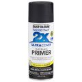 Painter S Touch 2x Ultra Cover Spray Primer Flat Black Oil Based Fast Dry Durable For Metal Wood Plastic Indoor And Outdoor 