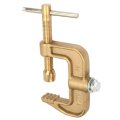 500a Brass Material Classical G Shape Ground Welding Earth Clamp For Machine