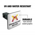 Virginia Military Institute Keydets Logo Tow Trailer Hitch Cover Plug Insert 1 4 Inch 25