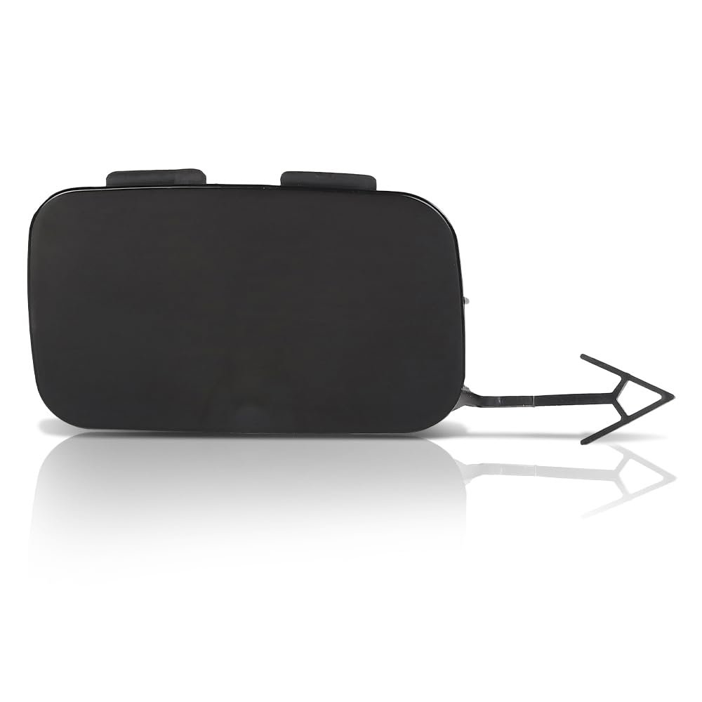 Rear Bumper Tow Hook Eye Cover Cap For Audi A8 Quattro D4 2014 2015 2016 2017 Black Pc Material 1 Piece