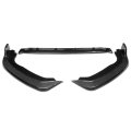 Auto Dynasty 3pcs Car Front Bumper Lip Spoiler Wing Body Kit Compatible With Honda Fit 18-20 Real Carbon Fiber