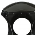 Tissting Motorcycle Front Headlight Fairing Cover 178 Mm 7 In Windshield Headlamp Protector For 7in Round Headlig Matte Black