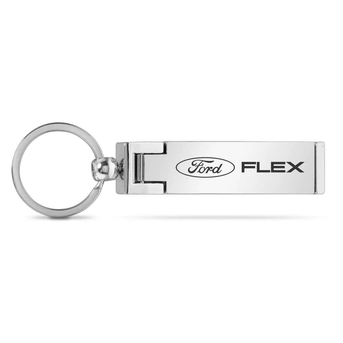 Ford Flex Multifunction Cell Phone Stand And Purse Bag Hook Table Hanger Foldable Chrome Keychain 3 In X 0 75 38