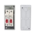 Sg Outdoor Distribution Box Power Circuit Breaker Mcb C Type 2 Way Ac 230v 400v Professional Accessories C6 C20