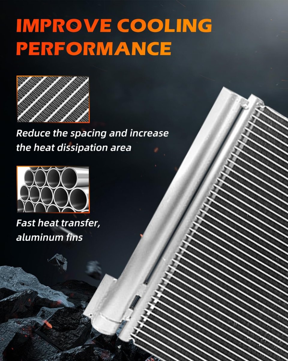 Ac Condenser For Ford Focus 2012 2014 Aluminum Air Conditioning 3981 Av6z19712a Cv6z19712j Fo3030236