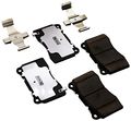 Evolution Pro Muscle Z26 Carbon Fiber Ceramic Front Brake Pads With Installation Hardware Z26-1001 For Ford Mustang Chevy 