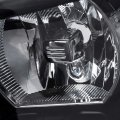 G-plus Headlights Assembly Compatible With 2007 2008 2009 2010 2011 2012 2013 2014 Chevy Silverado Bumper Headlamp Smoky Lens