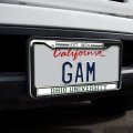 Ohio University School Logo Full Size Standard License Plate Metal Frame