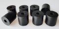 Multi Purpose Rubber Spacer 1 36 Inch Od X 8 Id 1 16 Thickness Bushing Anti Vibration Black Round Neoprene Washers For Home And 