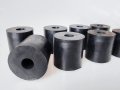Multi Purpose Rubber Spacer 1 36 Inch Od X 8 Id 1 16 Thickness Bushing Anti Vibration Black Round Neoprene Washers For Home And