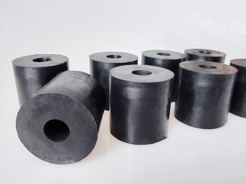 Multi Purpose Rubber Spacer 1 36 Inch Od X 8 Id 1 16 Thickness Bushing Anti Vibration Black Round Neoprene Washers For Home And