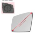 Heated Flat Mirror Glass For Mercedes Benz Gl350 Gl450 Gl550 Gle350 Gls450 Ml350 Driver Side Left Lh 8 25 In Diagonal Clear