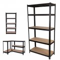 71 Storage Shelves Garage Shelving Unit Steel Rack Heavy Duty Metal Frame 5-tier Shelf Mdf Boards 386lbs Capacity Per Tier For 