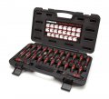 Steelman 23-piece Universal Terminal Tool Kit For Auto Technicians Safely Remove Wires From Block Without Damage Variety Of 