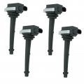 Ignition Coil Set 4 Piece Ica61587 For 2007 2009 Nissan Sentra Bolt On Replacement Pack 