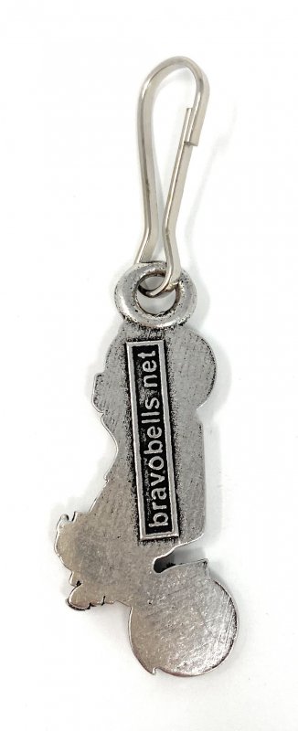 Bravo Bells Motorcycle Zipper Pull