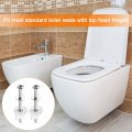 Uxcell 2 Set Toilet Seat Hinge Bolt Screw M6x83mm Fixings For Top Mounting Hinges Replacement Parts Kit