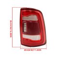 Right Tail Light Replacement For Ram 2500 2019-2022 Passenger Side Rear Lamp Rh 68361716ad