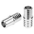 2 Pack 3 4 Hose Barb Splice Coupler Repair Fitting Adapter Connector Aluminum Mend Coolant Intercooler Exchanger 