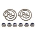 Electronic Exhaust Actuator Valve Spring Repair Kit For Chrysler 300 2015-2020 Dodge Charger Challenger 2015-2023 Porsche Macan 