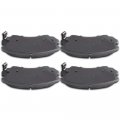 Ocpty Ceramic Brakes Pads Quick Stop Front Brake Pad Fit For Hyundai Elantra Sonata Tiburon Tucson 02-10 Kia Magentis Optima
