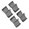 Front Disc Brake Pads For Lexus Gs350 Gs450h 2007 To 2011 4000 Hybridynamic Series 0 68 Inner Thickness And 4 66 In Pad Width 