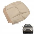 Tan Seat Cover Leather Front Driver Bottom Replacement For 2004-2009 Rx 330 350 400h 