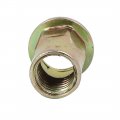 Uxcell M10 Thread Dia Flat Head Half Hex Body Insert Blind Rivet Nut Fastener 20pcs