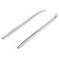 Three T Motorcycle Headlight Eyebrows Molding Trim Cover Strip For Honda Goldwing Gl1800 2001-2011 Silver