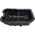 Oil Pan For Kia Forte5 2012 2013 Front Sump Location 1 6l 4 Cyl 86 Qts Capacity Steel Material Black Finish 