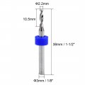 Uxcell Pcb Drill Bits 2 2mm Tungsten Carbide Rotary Tool Jewelry Cnc Engraving Print Circuit Board Micro 1 8 Inch Shank 10 Pcs